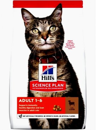 Hill's Gatti mangime alimento per gatti con adulti Agnello