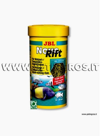 JBL Novo RIFT mangime vegetale in pellets in confezione da 250ml /125 gr