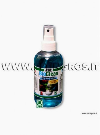 JBL Bio-Clean A 250 ml, soluzione detergente per vetri acquari