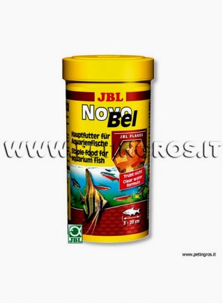 JBL Novo BEL mangime di base per pesci ornamentali acqua dolce confezione da 250 ml/40 gr