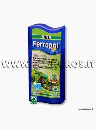 JBL Ferropol fertilizzante per acquario in formato da 100 ml per fertilizzare fino a 400 litri