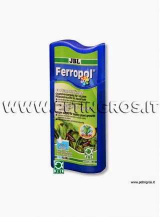 JBL Ferropol fertilizzante per acquario in formato da 250 ml per fertilizzare fino a 1000 litri
