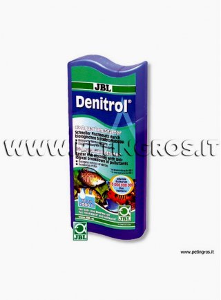 JBL Denitrol batteri per acquari - confezione da 250 ml per trattare fino a 7500 litri