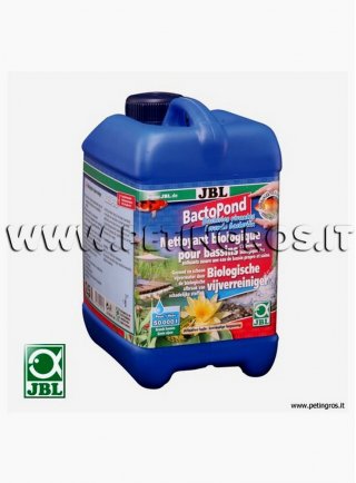 JBL BactoPond confezione da 2,5 litri per trattare laghetti fino a 50.000 litri