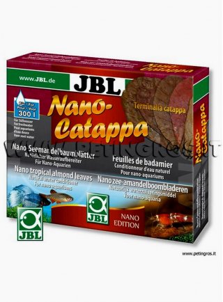 JBL Nano Catappa - Foglie di mandorlo tropicale 10 pz x trattare 300 litri