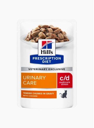 Hill's feline C/D urinary stress 12x85 buste al pollo