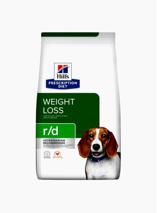 Hill's canine R/D 1,5 4 6 12KG 370gr dieta dimagrante per cani obesi