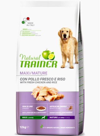 Trainer Natural Dog Senior Maxi 12 KG