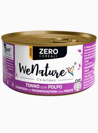 WENATURE CAT ZERO - TONNO E POLPO 85GR