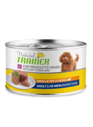 Trainer natural Dog Adult Small&Toy Prosciutto 150g