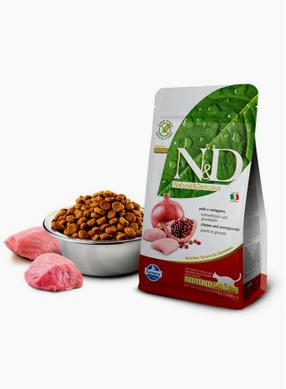 Farmina N&D gatto sterilizzati Neutered grain free pollo melograno 5Kg