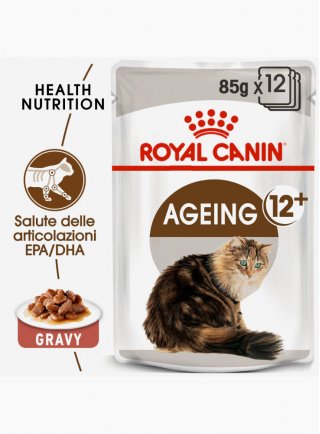 Ageing 12+ buste salsa gatto Royal Canin 12x85 gr