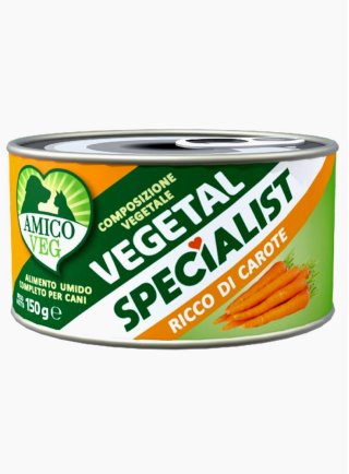AMICO VEG Vegetal con Carote 150g - Linea Specialist