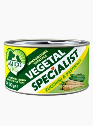 AMICO VEG Vegetal con Zucchini e Pastinaca 150g - Linea Specialist
