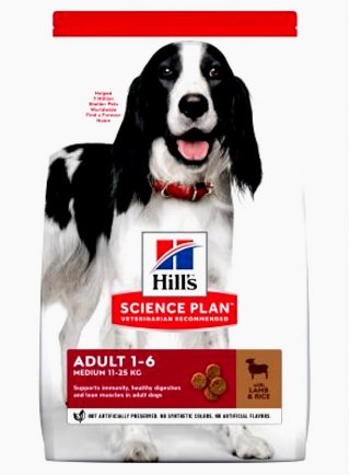 Hill's canine adult medium agnello e riso 2,5 KG