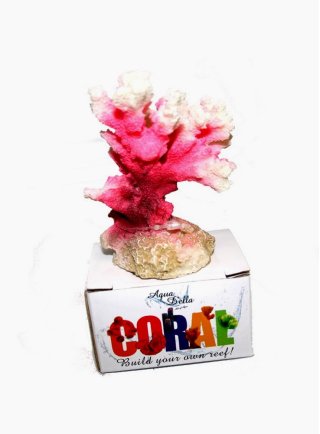 Decorazione per acquari Coral Cauliflora rosa