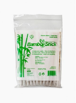 Bambo stick Cotton fioc pulizia orecchio 50 pz
