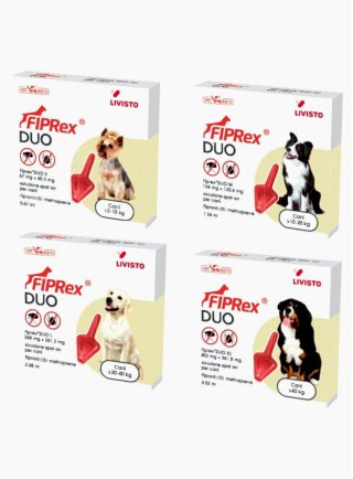 FIPREX DUO antiparassitario per cane