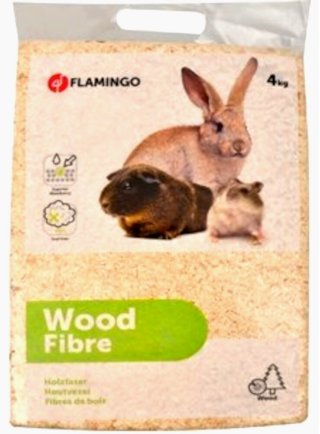 Flamingo Wood fibre 4 kg