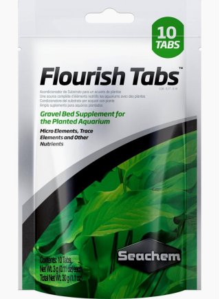 Flourish tabs condizionatore del substrato per acquari con piante