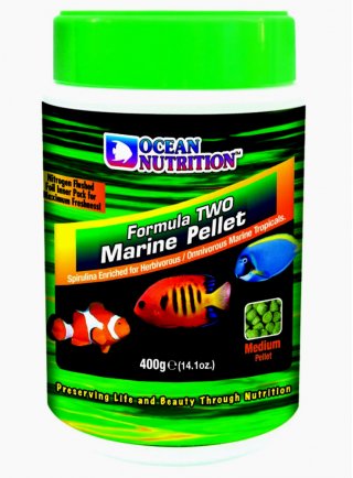 Formula two marine pellets