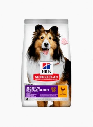 Hill's canine Adult Medium Sensitive Stomach & Skin 12 kg