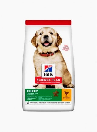 HILL'S Science Plan Canine Puppy Large Breed Pollo 12Kg + 2.5kg omaggio