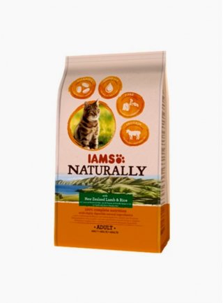 Iams Naturally Cat Adult All Breeds Agnello