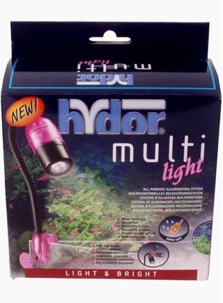 NEW Hydor Sistema d'illuminazione Multifunzione Colore Nero 230/240V*