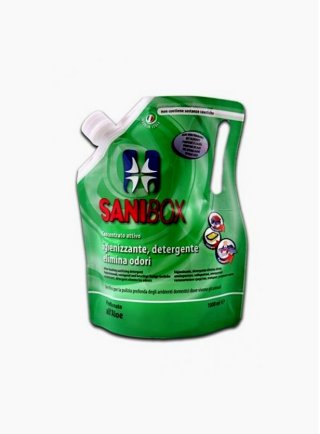Sanibox detergente concentrato all'aloe 1000 ml