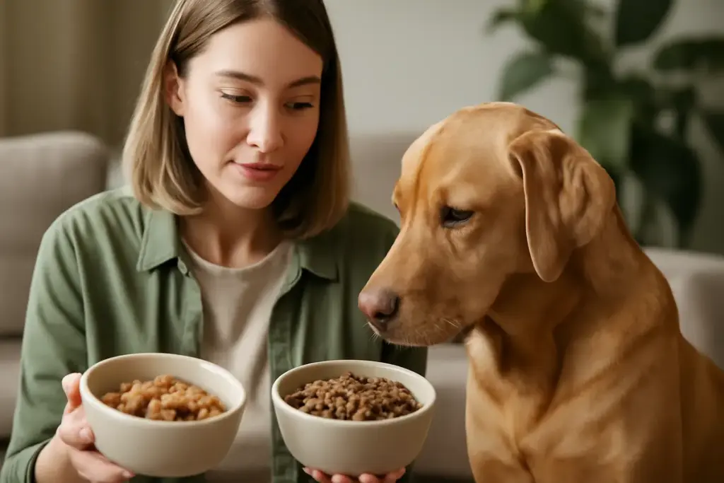 Cibo umido o crocchette per cani adulti: come capire davvero cosa preferisce il tuo amico