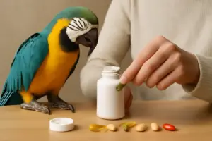 Come scegliere le vitamine giuste per il pappagallo? La combinazione che rinforza davvero le difese