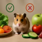 Cibi freschi per criceti: quali sono sicuri e quali è meglio evitare per non avere sorprese
