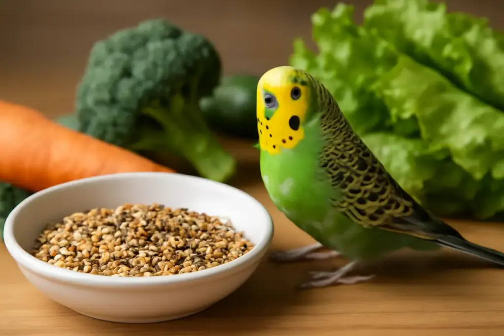 Alimentazione delle cocorite: il mix di semi e verdure che favorisce piumaggio brillante