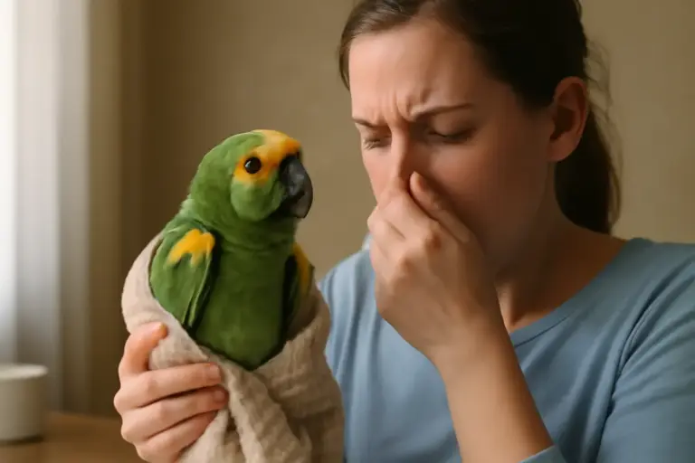 Problemi respiratori nei pappagalli: i sintomi più frequenti e come agire tempestivamente