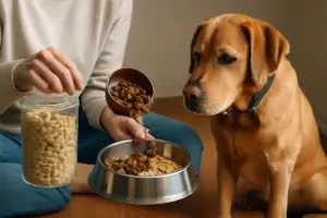 Cambio alimentazione cane adulto: come farlo gradualmente senza stress e disturbi intestinali
