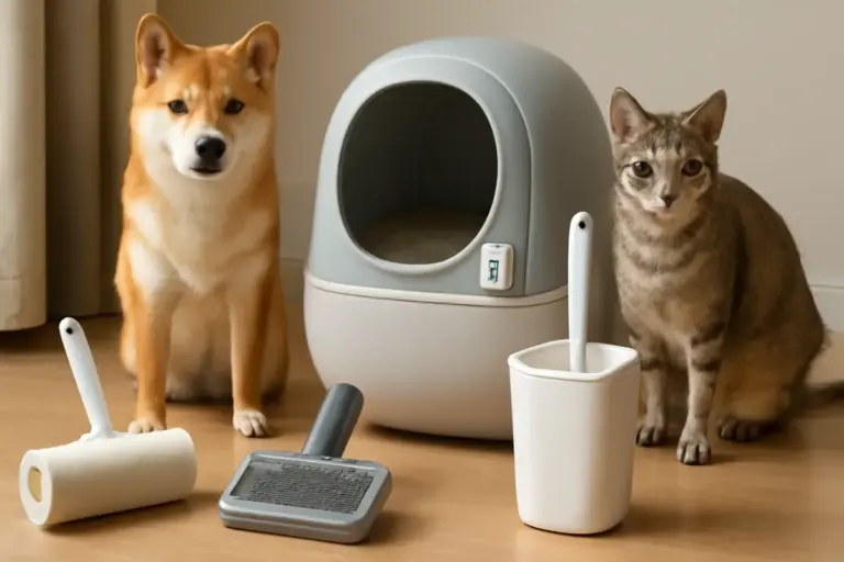 Accessori igienici per la casa con animali: idee poco note che mantengono davvero l’ambiente pulito