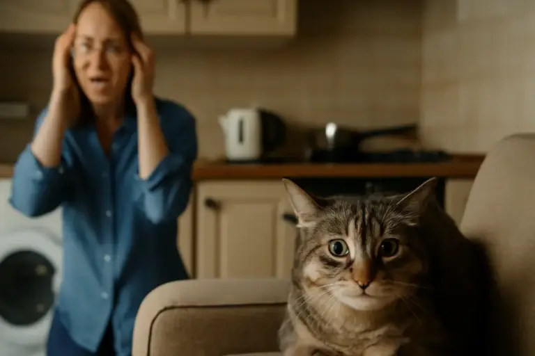 Come capire se il tuo gatto è stressato dai rumori domestici? I comportamenti spia da monitorare subito