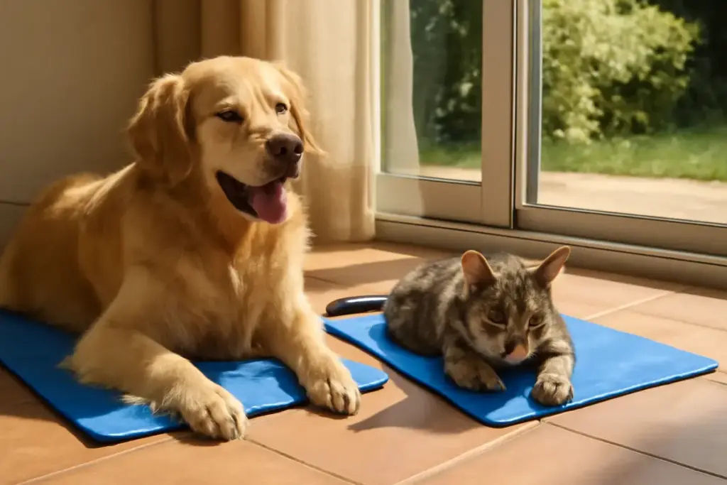 Tappetini refrigeranti per cani e gatti: il beneficio concreto durante le giornate più calde
