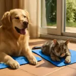 Tappetini refrigeranti per cani e gatti: il beneficio concreto durante le giornate più calde
