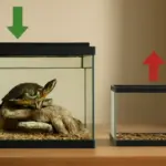 Quale terrario è adatto per una tartaruga d’acqua? Un errore di misura può comprometterne la salute