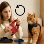 Come scegliere la pettorina giusta per il tuo gatto? Dettagli che prevengono fughe e stress