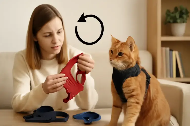 Come scegliere la pettorina giusta per il tuo gatto? Dettagli che prevengono fughe e stress